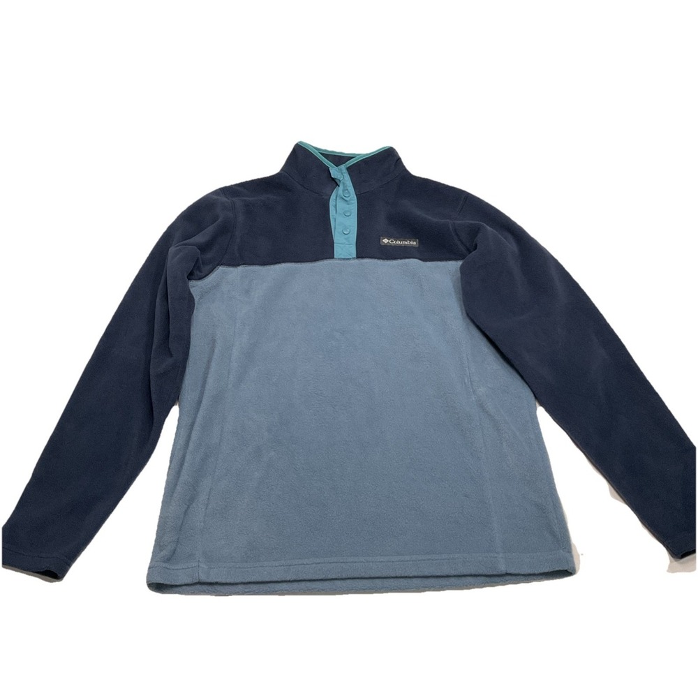Columbia Fleece Jacket Blue Men's - Small S